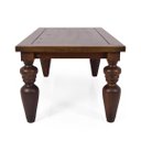 Ver imagem 4 de Mesa de Jantar em Madeira Maciça 220cm Pés Torneados Flower Canela