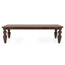 Ver imagem 2 de Mesa de Jantar em Madeira Maciça 220cm Pés Torneados Flower Canela