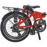 Bicicleta Dobrável Urbana Aro 20 Durban Bay Pro Vermelho - 3