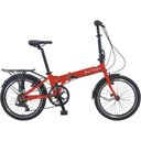 Ver imagem 2 de Bicicleta Dobrável Urbana Aro 20 Durban Bay Pro Vermelho