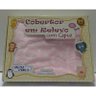 Cobertor bebe em relevo com capuz rosa jolitex - 4