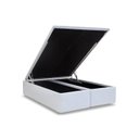 Ver imagem 1 de Cama Box Baú Universal Queen Courano White (158x198x35) - Ortobom