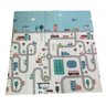 Tapete Infantil Atividades Dobrável 120x120cm Espessura 8mm Cidade - 3