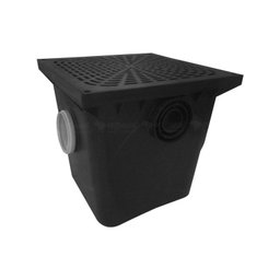 Caixa Coletora de Água Pluvial Preta 42 Litros 41x41x41cm - 1