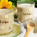 Ver imagem 3 de Kit Conjunto Caneca Abelha 225ml + Mini Prato Flor 14cm