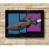 Placa Decorativa - Cowboy Bebop: Nave Bebop - Grande - 1