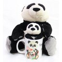 Ver imagem 1 de Caneca com Ursinhos Ursos Pandas na Caneca Presente Natal
