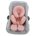 Ver imagem 3 de Capa para Bebê Conforto + Capota/ Protetor de Sol + Protetor de Cinto + Apoio de Corpo - Preto Liso: