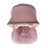 Capa para Bebê Conforto + Capota/ Protetor de Sol + Protetor de Cinto + Apoio de Corpo - Preto Liso: - 8