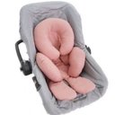 Ver imagem 2 de Capa para Bebê Conforto + Capota/ Protetor de Sol + Protetor de Cinto + Apoio de Corpo - Preto Liso: