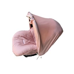 Capa para Bebê Conforto + Capota/ Protetor de Sol + Protetor de Cinto + Apoio de Corpo - Preto Liso: - 7