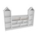 Ver imagem 4 de Organizador e Casinha Infantil Poliana 100% Mdf