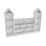 Organizador e Casinha Infantil Poliana 100% Mdf - 4