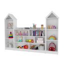 Ver imagem 1 de Organizador e Casinha Infantil Poliana 100% Mdf