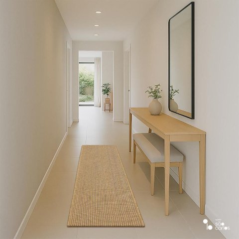Tapete Elemento Jataba 66x180cm Tapetes São Carlos