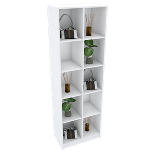 ARMÁRIO COLMÉIA COMÉRCIO M46.2020.B (10 NICHOS LOJA, CLOSET) MUNDI MOVEIS