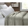 Cobreleito Queen Veludo Deluxe Living Art  Khaki 2,60mx2,40m - 1