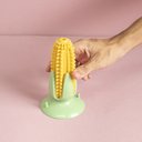 Ver imagem 3 de MILHO ESCOVA DENTAL DE TPR COM VENTOSA PARA CÃES PET