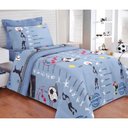 Ver imagem 1 de Edredom Solteiro Day by Day Dupla Face 02 Peças - Fenômeno