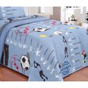 Ver imagem 2 de Edredom Solteiro Day by Day Dupla Face 02 Peças - Fenômeno