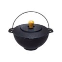 Ver imagem 1 de Panela Polenteira de Ferro Fundido com Tampa Ferro 26cm 5L