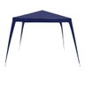 Tenda Gazebo Desmontável Impermeável Barraca Camping e Praia 3x3 Fortt Azul - Tga001-a - Fc7910 - 5