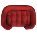 Ver imagem 3 de Poltrona Cama Pet Hannah Luxo - Veludo Vermelho