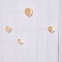 Ver imagem 2 de Kit Cabideiro redondo de madeira - kit com 4 unidades