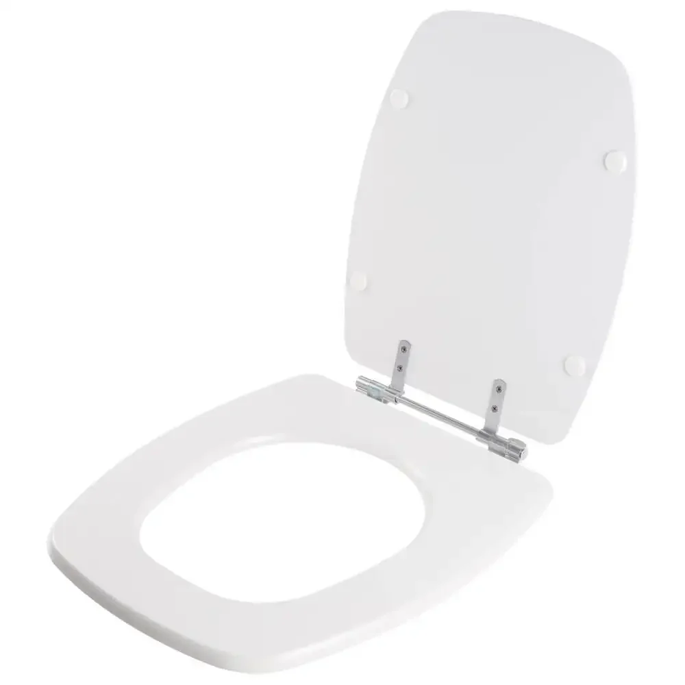 Assento Sanitário em MDF Stylus Branco para bacia Celite - 2