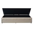 Ver imagem 4 de Calçadeira Sapateira Baú Munique 1.40 Linho Carvalho - Star Confort