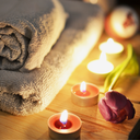 Ver imagem 2 de Kit C/10 Velas Rechaud Canela - 2cm Altura - 4hs de Queima