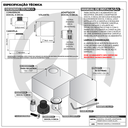 Ver imagem 6 de Acabamento para Chuveiro Registro Geral 1.1/2 50mm 1.1/4 Banheiro Quadrado Cromado Padrão Docol
