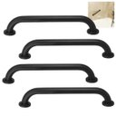 Ver imagem 1 de Alça de Apoio Barra Inox 30cm Kit 4 Unidades Acessibilidade Idoso Segurança Banheiro Box Cadeirante