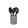 Porta Utensilios Industrial Lata Colher Espatula de Silicone - 1