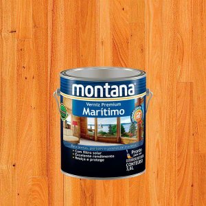 Verniz Marítimo Brilhante Natural 3,6l Montana