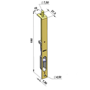 Ver imagem 2 de Fecho Quebra Unha Lo 180mm Isero