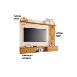Painel Suspenso -lets - Cinamomo / Off White - Hb Móveis - 3