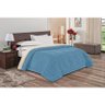 Coberdrom Everest Queen Sherpa Dupla Face Azul - 1