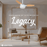 Ventilador Teto Ventisol Legacy Inverter 3 Pás Mdf Dupla Face - 6