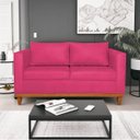 Ver imagem 1 de Sofá 2 e 3 Lugares Europa 180 cm Estilo Conforto e Elegância Suede - Doce Sonho Móveis SOFÁ SOFÁ DE