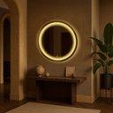 Ver imagem 3 de Espelheira 80x80 E08 Polido Sup Par Led Jat 01 Amarelo Touch Bivolt