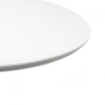 Mesa de Jantar Tulipa Saarinen Redonda 80 Cm Tampo Laqueado Linn Design Decor Branco - 3