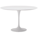 Ver imagem 1 de Mesa de Jantar Tulipa Saarinen Redonda 80 Cm Tampo Laqueado Linn Design Decor Branco