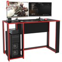 Ver imagem 1 de Mesa Para Computador Notebook Desk Game Singapura Preto/Vermelho - Politorno