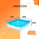 Ver imagem 3 de Piscina Mor 400 Litros Infantil com Válvula de Deságue Azul