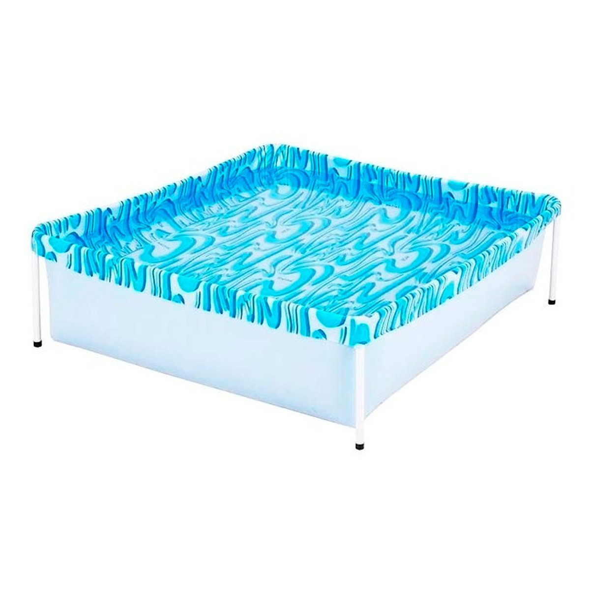 Piscina Mor 400 Litros Infantil com Válvula de Deságue Azul