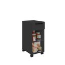 Ver imagem 2 de Balcão de Aço Gabinete para Cozinha Grafite Bertolini Modelo 350 1 Porta 1 Gaveta Largura 40cm