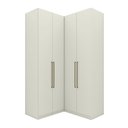 Ver imagem 2 de Guarda Roupa Modulado de Canto 4 Portas 3 Gavetas Seletto Henn