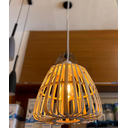 Ver imagem 1 de Lustre Artesanal de Teto em Bambu Natural Estilo Rústico