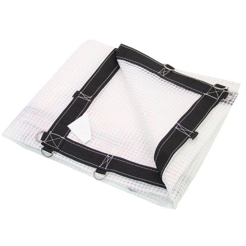 Lona transparente 1,5 x 1,5 cobertura pergolado impermeável